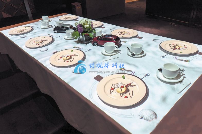 餐桌投影帶來新的媒體形式-博視界科技